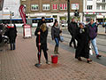 Dreharbeiten Flash-Mob