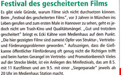 2009-06-05 magascene Festival des Gescheiterten Films